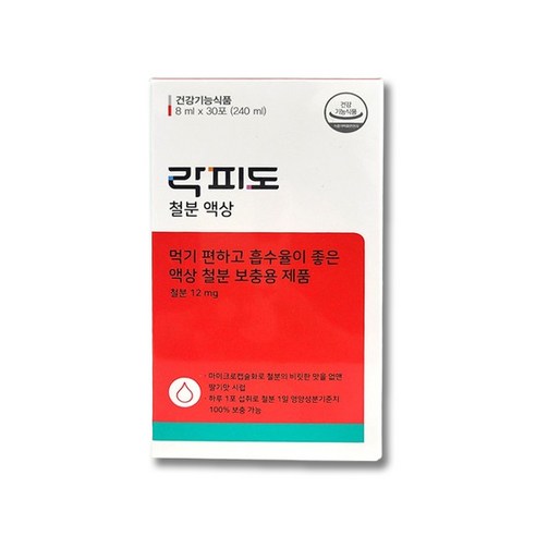 락피도 철분액상, 240ml, 2개