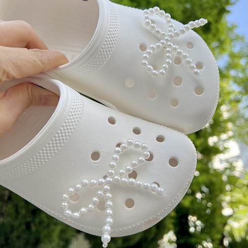 구슬 리본 진주 신발 파츠로 나만의 신발을 특별하게!