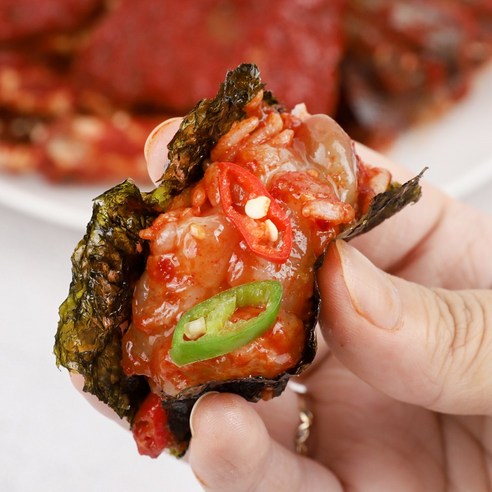 까칠한박여사 연평도 큰 꽃게 까박 양념게장: 맛있는 해산물의 축제