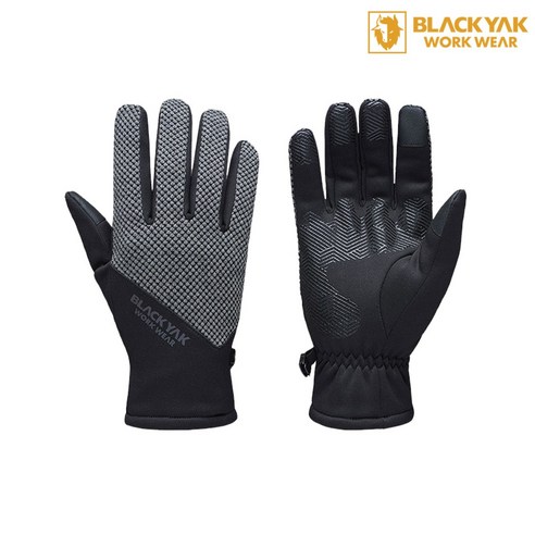 블랙야크 겨울 방한 보온장갑, 블랙야크 보온장갑2(블랙), 1개
