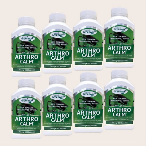 호주 네이쳐스그린웨이 초록입홍합 아스로캄 750mg 뉴질랜드 초록홍합, 1개, 기본, 360정