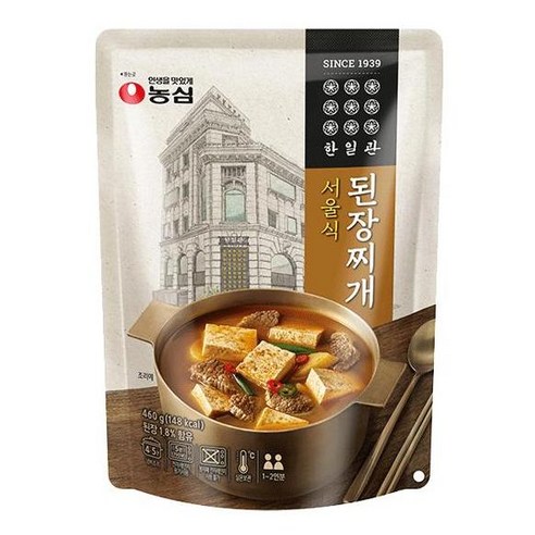 한일관 된장찌개, 460g, 3개