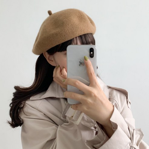 겨울 스타일의 완성, 블루씨티 볼륨 울 베레모