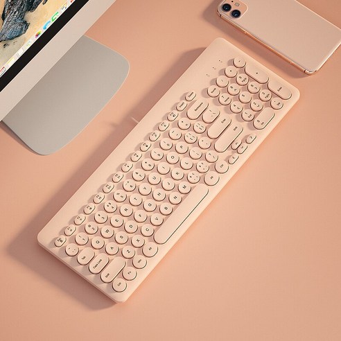 USB 유선 게이밍 키보드 MACBOOK XIAOMI 노트북 매직 마우스 세트 PC 게이머 자동 키트, Pink Keyboard, 하나, 하나