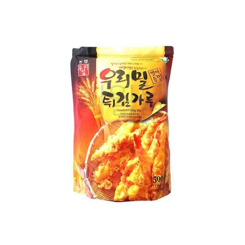 농협우리밀 발아통밀 튀김가루 500g 우리밀가루