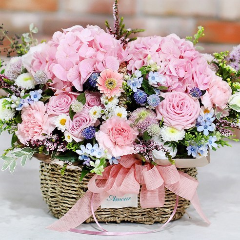 감정을 전달하는 꽃 선물