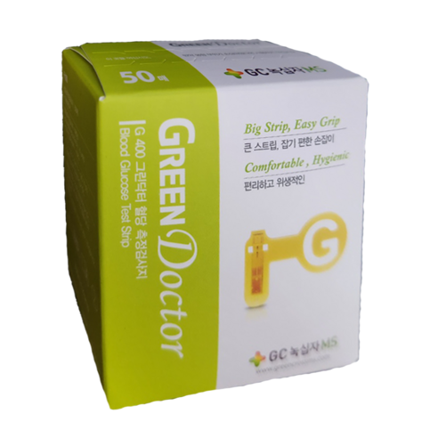 당뇨병 관리를 위한 그린닥터 혈당 검사지 세트: 정확하고 편리한 모니터링
