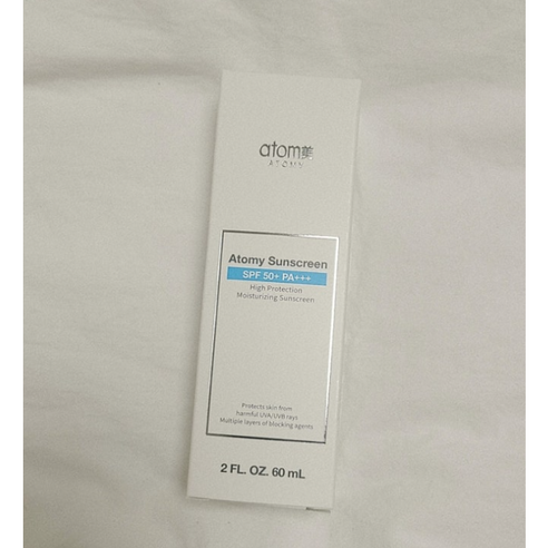 애터미 선크림 화이트 SPF50+ PA+++, 60ml, 2개