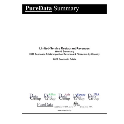 Limited-Service Restaurant Revenues World Summary: 2020 Economic Crisis Impact on Revenues & Financi... Paperback, Independently Published