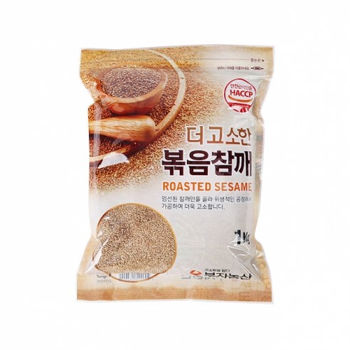 참깨100% 볶음참깨 1kg 부자농산, 5개