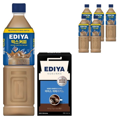 이디야 아이스아메리카노 스틱커피 1g 100p 믹스커피 1L 6p 티타임 아이스커피 카페인 브런치모임 파인다이닝 모임 - 간식메이커 | 쿠팡