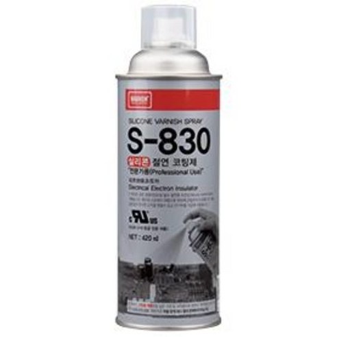 [나바켐] S-830 실리콘 절연 코팅제 420ml, 1개