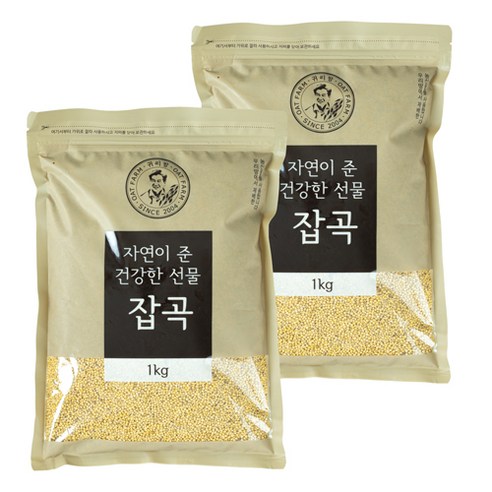 2023년산 국산 잡곡 찰기장쌀 1kg, 2개