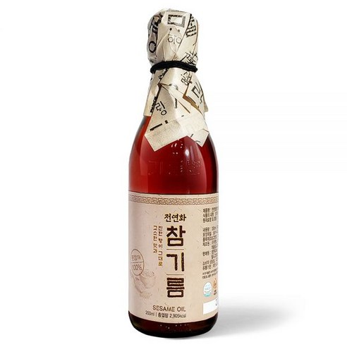 시장 전연화 참기름 350ml 1병 시장 전연화 참기름 350ml 1병