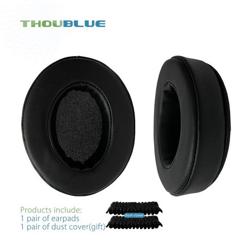 THOUBLUE-Bose QC15 QC2 QC25 AE2 AE2i SoundLink II 이어폰 메모리 폼 커버 헤드폰 교체용 이어 패드, [08] 3 and black band