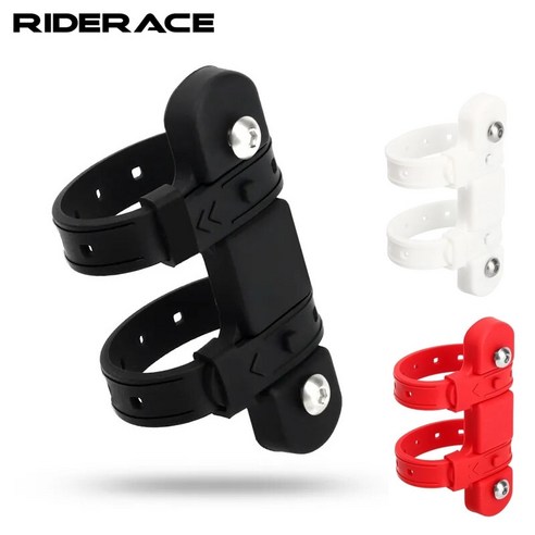 RIDERACE 자전거 물통 케이지 물병 거치대 마운트 어댑터 브라켓 아답타, RR9529, 레드, 1개