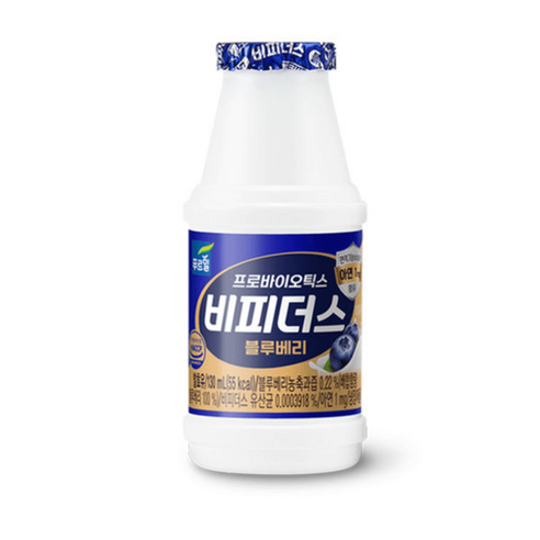 푸르밀 비피더스 블루베리 130ml, 32개