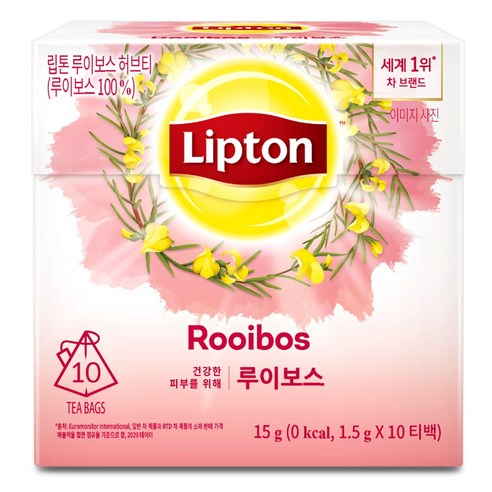 립톤 루이보스 허브차, 1.5g, 10개입, 1개