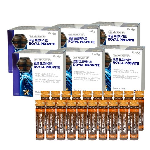 마니스 로얄 프로바이트 로얄젤리 20p, 6개, 220ml