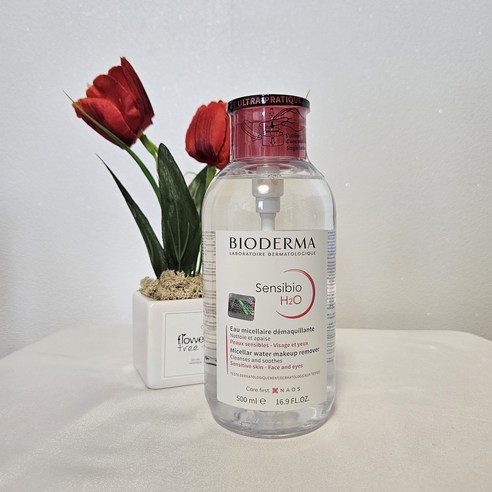 [본사정품]++바이오더마 센시비오 H20 클렌징 워터 500ml BIODERMA Sensibio 피부장벽강화 약산성클렌징 메이크업 노폐물 말끔클렌징 촉촉한세정 피부진정클렌징, 1개
