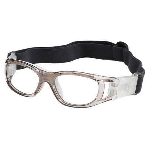 축구 농구 안경 반대로 안개 착용할 수 있는 테니스 사이클링 스포츠 고글, 회색, PC