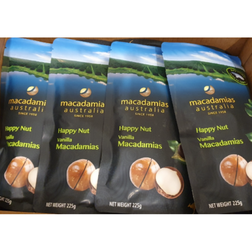 호주직송 바닐라 통 마카다미아 225g x4팩, 4개