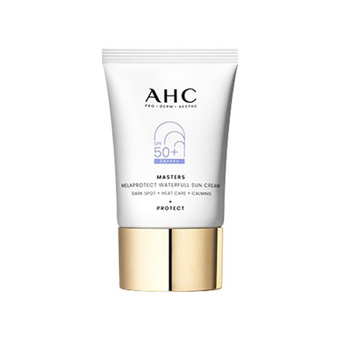 AHC 마스터즈 멜라 프로텍트 워터풀 선크림, 2개, 40ml