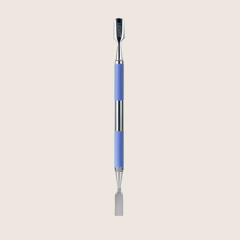 루카너스 양날형 실리콘 큐티클 푸셔, 1개, 라벤더블루