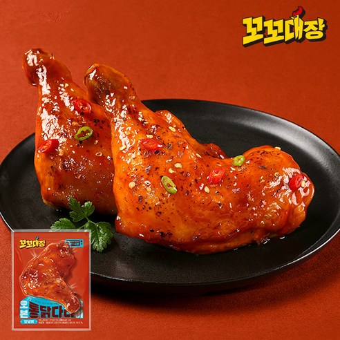 [꼬꼬대장] 오븐구이 통닭다리살 양념맛 (냉동), 190g, 10개 - 기타축산물 | 쿠팡