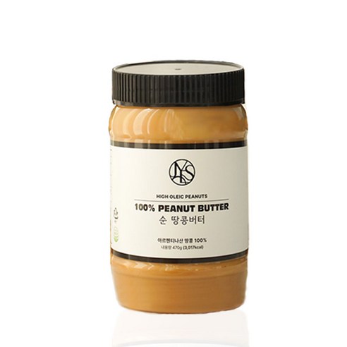 순 땅콩버터 100% 무첨가, 1500g, 1개