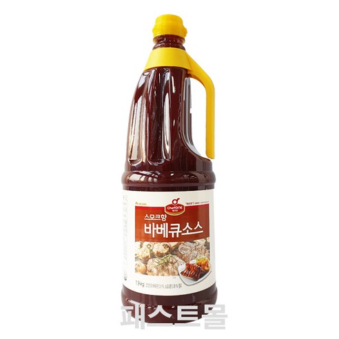 데일즈기획 대상 쉐프원 스모크향 바베큐소스, 1개, 1.9kg 태원테이준스테이크소스