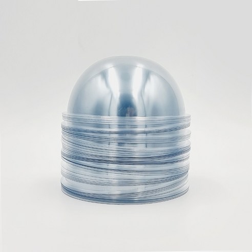 원형투명반구 중(12cm) 50개입/135673/투명반구/DSMG, 50개입