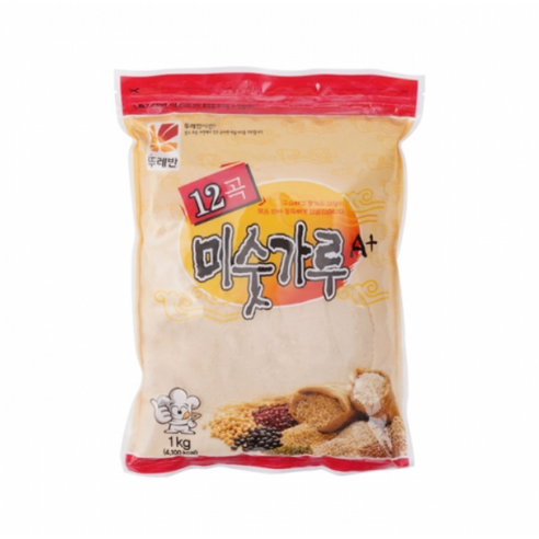 뚜레반 12곡 미숫가루, 4개, 1kg