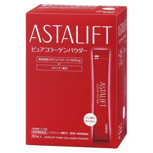 아스타리프트 퓨어 콜라겐 파우더, 1개, 30개입