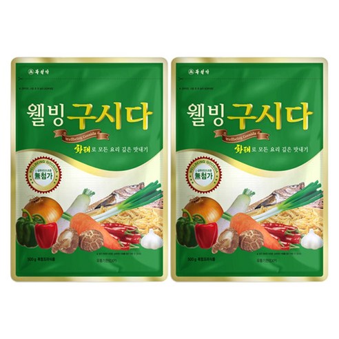 북설악 황태 웰빙 구시다, 500g, 2개