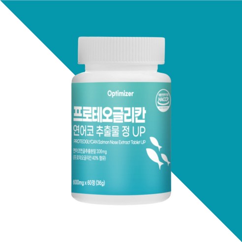 프로테오글리칸 연어코 추출물 정 UP 600mg, 5개, 60정