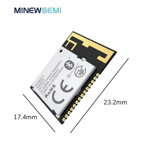 무선 송수신기 리시버 블루투스 BLE 5.0 모듈 메시 nRF52840 RF 2.4GHz MS88SF2 송신기