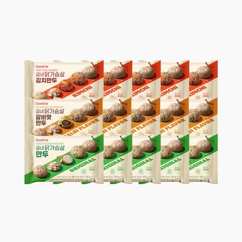 토박이마을 김치 왕만두, 700g, 15개 10 굽네 닭가슴살 만두 3종 혼합 15팩, 1세트, 180g
