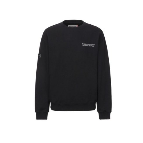 디스커버리 남여공용 레터링 맨투맨