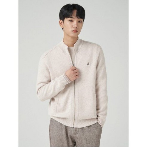 빈폴멘 Better B 아이보리 풀집업 카디건 BC385AC120, S 빈폴남자가디건 빈폴멘 Better B 아이보리 풀집업 카디건 BC385AC120, S 빈폴남자가디건