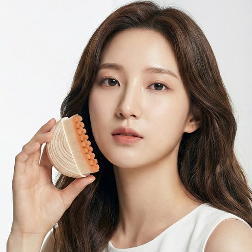 네이빈 브이라인 리프팅 브러쉬 붓기제거 얼굴 마사지기, 아이보리, 1개