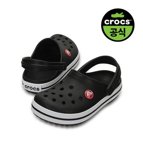 크록스 공식 키즈 CROCBAND CLOG K BK 23SKCL207006