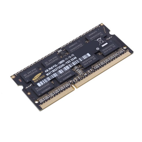 Monland Kim MiDi DDR3L 2GB 4GB 8GB 노트북 메모리 램 1333Mhz Sodimm 메모리(4GB 1.35V), 검실버 색