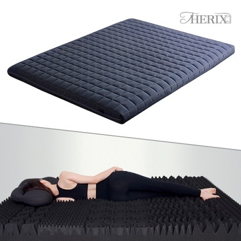 더릭스홈 7존 토퍼매트리스(15cm)+폴리겉커버 바닥형 15cm 퀸(Q)