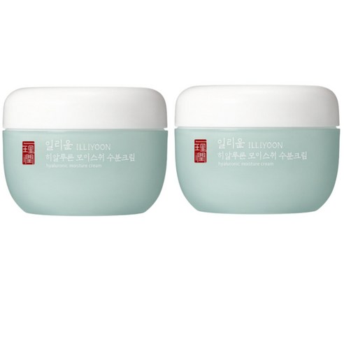 일리윤 히알루론 모이스춰 수분크림, 2개, 100ml