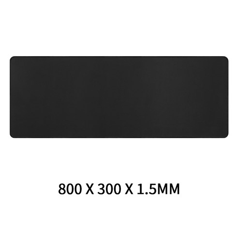 XL XXL 마우스 패드 80x30 CM 90X40 CM 올 블랙 마우스 패드 책상 패드 천연 고무 미끄럼 방지 먼지 방지 세탁 가능 미세한 모서리 컴퓨터 사무실 책상에 적합합니다, 1개, 80x30CM