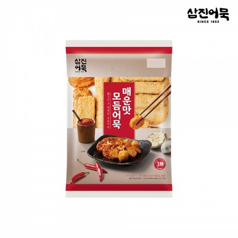 삼진어묵 [삼진어묵] 매운모듬어묵 1봉 900g (6종 모듬), 1개