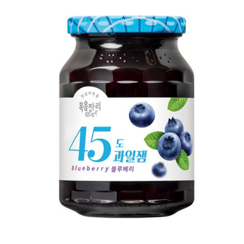 복음자리 45도 과일잼 블루베리, 350g, 1개