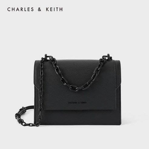 찰스앤키스 CHARLES＆KEITH CK2-80701061-1 엘레강스 통근 노치 체인 숄더백