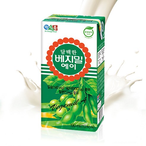 담백한 베지밀 에이, 190ml, 16개